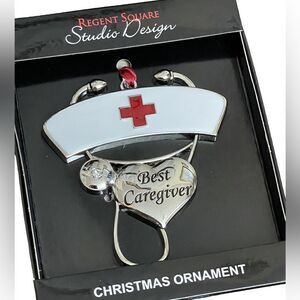 “Best Caregiver” Christmas Ornament for the Amazing Healthcare Teams